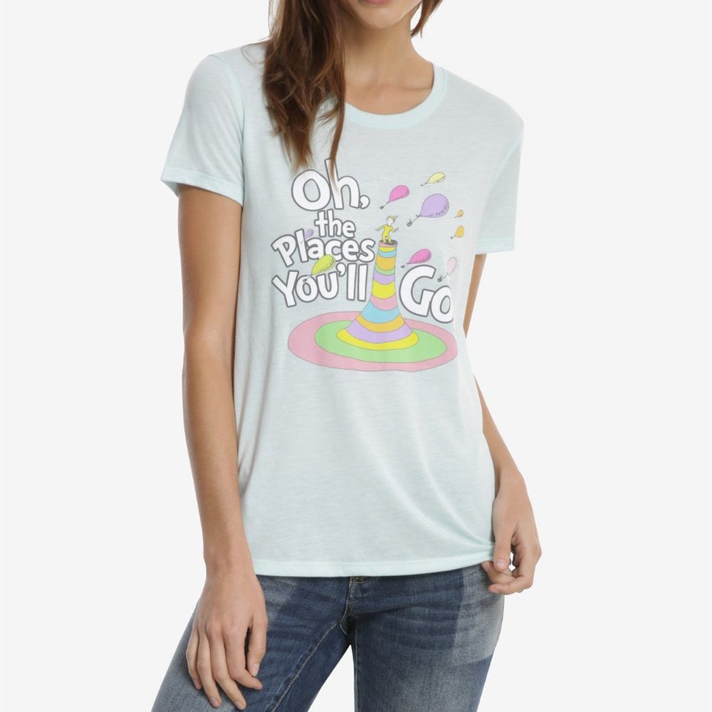 BoxLunch Dr. Seuss Oh, The Places You'll Go! Tee